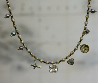 5 OCTOBRE - Hoody Necklace - Argent Doré