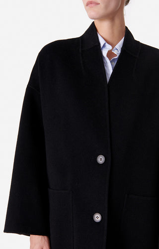 VANESSA BRUNO - Bachir Coat - Black