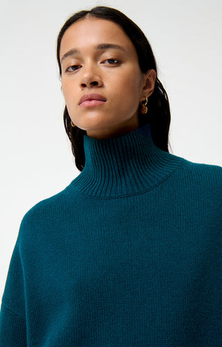 VANESSA BRUNO - Malo Sweater - Bleu Canard
