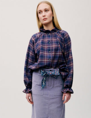 APOF - Adine Shirt - Blue Check