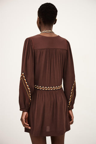 BA&SH - Tay Dress - Chocolat