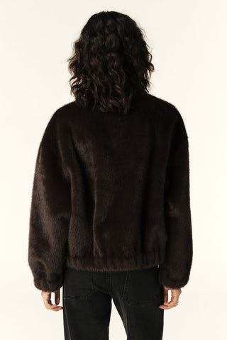 BA&SH - Paros Coat - Chocolat