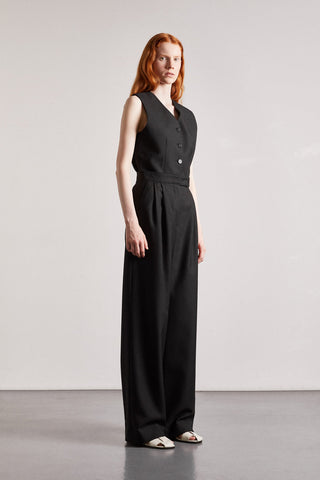 MKDT STUDIO - Pomona Wool Pant - Black