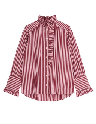 APOF - Annemonne Blouse - Pink Stripe
