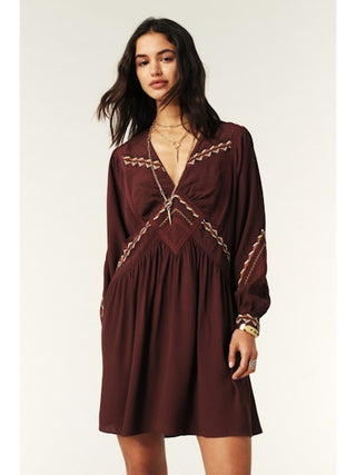 BA&SH - Tay Dress - Chocolat