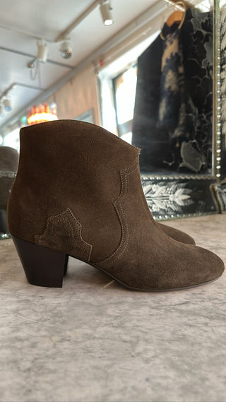 ISABEL MARANT ÈTOILE - Dicker Boots - Khaki