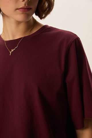 DES PETITS HAUTS - Jerry Tee-Shirt - Griotte