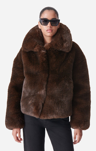 VANESSA BRUNO - Daniel Jacket - Brown