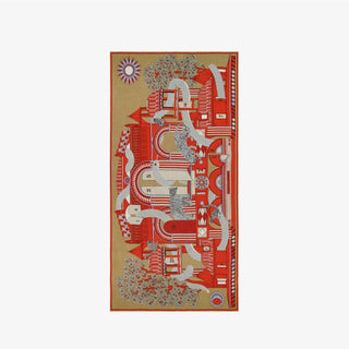 INOUI - Nicolas Scarf 100 - Rouge