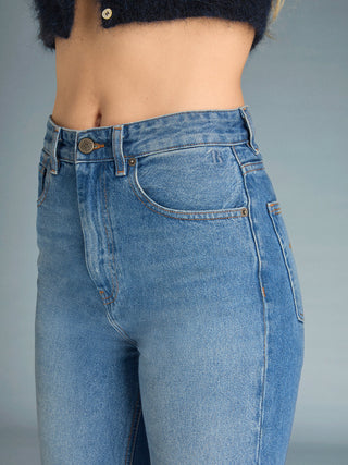 Rouje - Madeleine Jeans - Indigo Blue Double Stone
