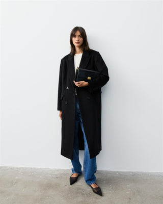 THE CURATED - The New York Coat - Black