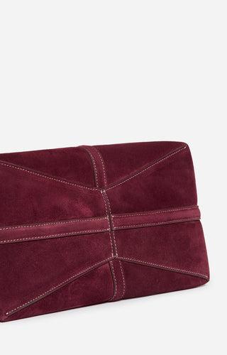 VANESSA BRUNO - Large Daily Tote Bag - Prune