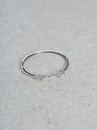 Englund1917 - Horsebit Bangle - Silver