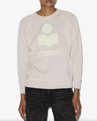 ISABEL MARANT ÈTOILE - Millyny Sweatshirt - Light Pink/Ecru