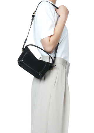 JEROME DREYFUSS - Pepito S - Noir Split Suede