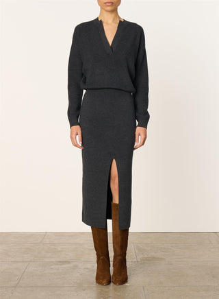 VANESSA BRUNO - Eliette Dress - Anthracite