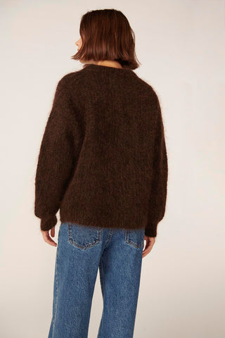 DES PETITS HAUTS - Burma Sweater - Coffee