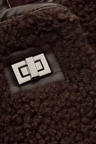 BA&SH - Millie Coat - Chocolat