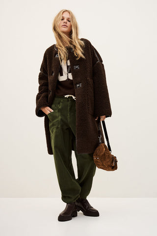 BA&SH - Millie Coat - Chocolat