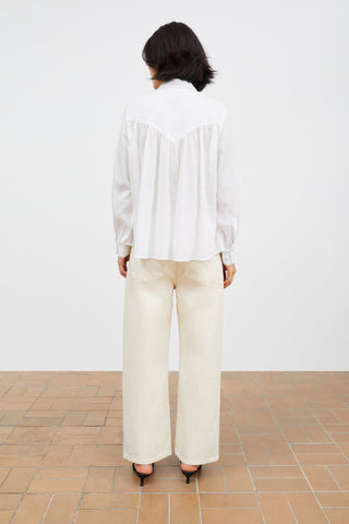 SKALL - Louise Shirt - Optic White