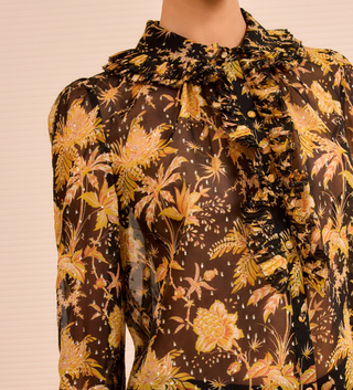 ULLA JOHNSON - Nina Blouse - Forsythia