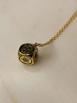 5 OCTOBRE - Mini Dice Necklace