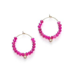 ANNI LU - Pump Up The Jam Hoop - Fuschia