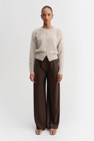 ALMADA LABEL - Coco Brushed Cardigan - Taupe