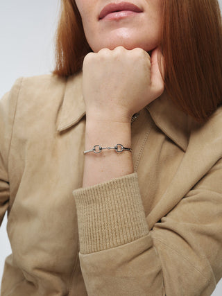 Englund1917 - Horsebit Bangle - Silver