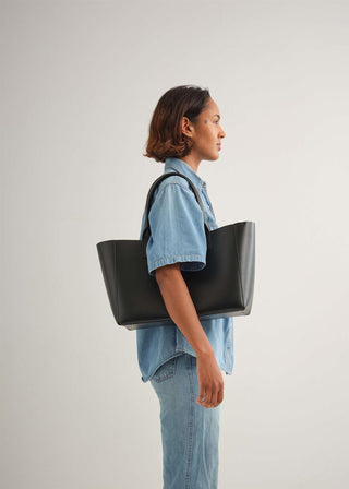 Koné - Filippo Work Bag - Vitello Black