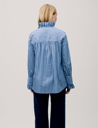 APOF - Annemonne Blouse - Blue Stripe