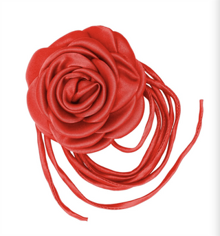 Pico Copenhagen - Satin Rose String - Bright Red