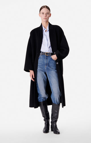 VANESSA BRUNO - Bachir Coat - Black