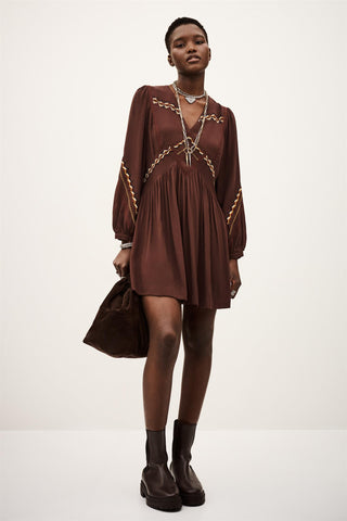 BA&SH - Tay Dress - Chocolat