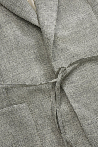 SKALL - Bella Blazer - Light Grey Melange
