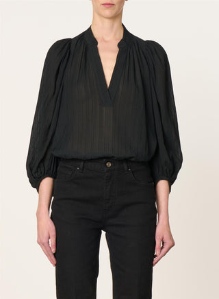 VANESSA BRUNO - Bell Blouse - Black