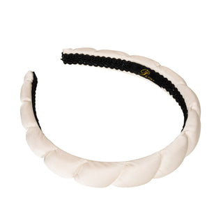Pico Copenhagen - Salicia Satin Headband - Ivory