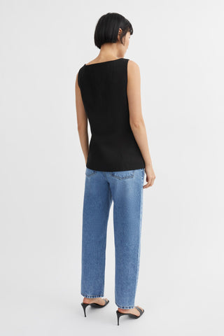 SKALL - Toni Waistcoat - Black