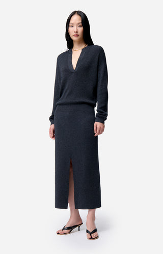 VANESSA BRUNO - Eliette Dress - Anthracite