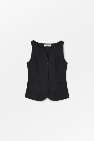 SKALL - Toni Waistcoat - Black