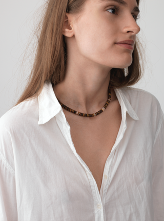 ANNI LU - Eye Of The Tiger Necklace - Gold