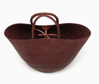 ULLA JOHNSON - Marta Large Basket Tote - Chocolate