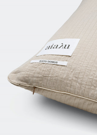 AIAYU DOMUS - Pillow Double 50x80 - Sandshell