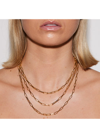 Emilia by Bon Dep - Thick Chain Necklace 40cm