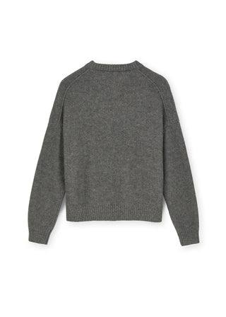 AIAYU - Highland Juna Sweater - Pure Dark Grey