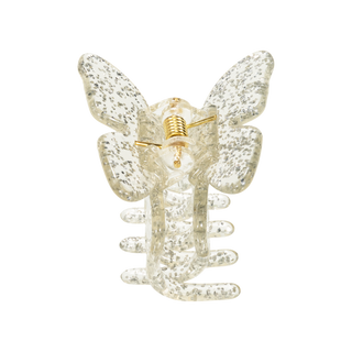 Pico Copenhagen - Small Butterfly Claw - Silver Glitter
