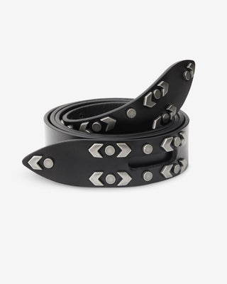 ISABEL MARANT ÈTOILE - Lecce Belt - Black/Silver