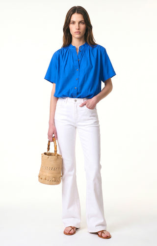 VANESSA BRUNO - Gooper Blouse - Blue Vif
