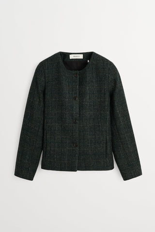 SKALL - Mabel Jacket - Green Check Structure
