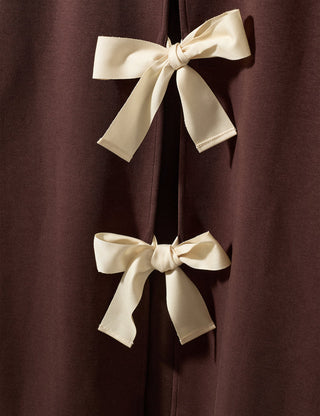 The Garment - TG Bow Tee - Espresso